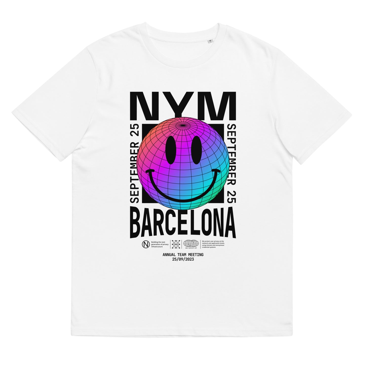 Unisex organic cotton t-shirt