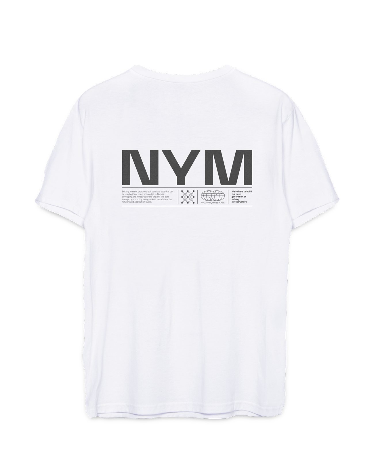 Encrypted Face white unisex t-shirt