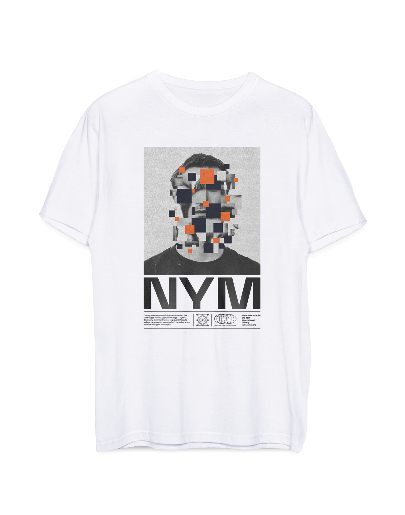 Encrypted Face II Unisex t-shirt
