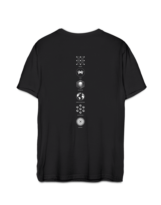 The Actors black unisex t-shirt