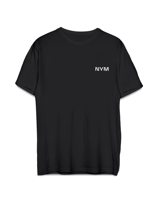 The Mixnet black t-shirt