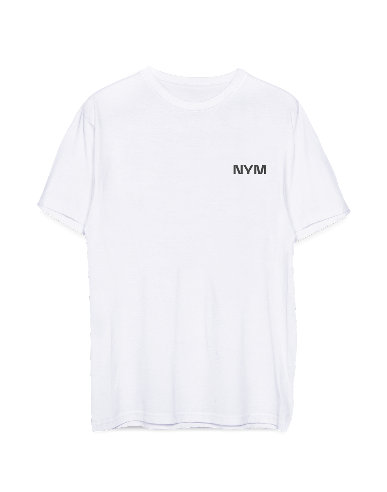 The Mixnet white unisex t-shirt